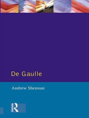 cover image of De Gaulle
